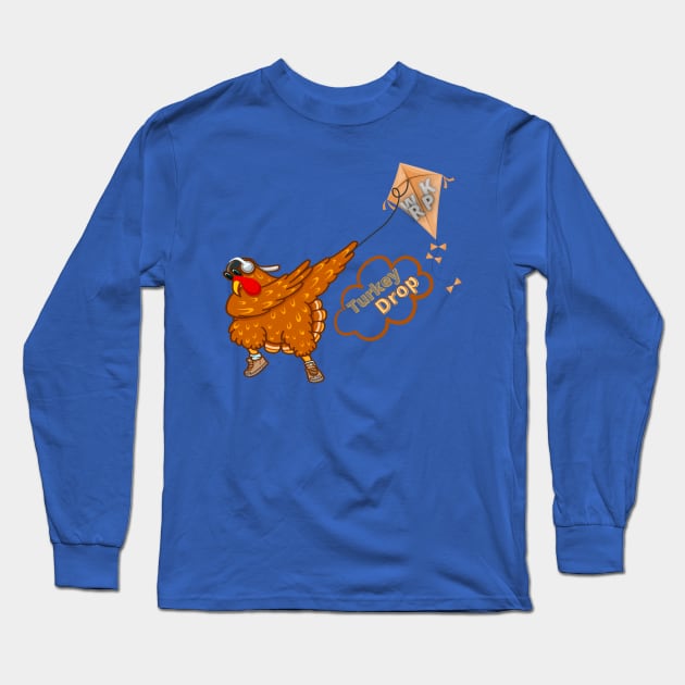 WKRP Kite 2 Long Sleeve T-Shirt by vikatarasyuk